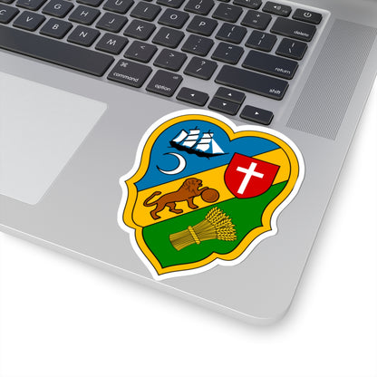 Algiers Coat of Arms French Algeria (Algeria) (Coat of Arms) STICKER Vinyl Kiss-Cut Decal