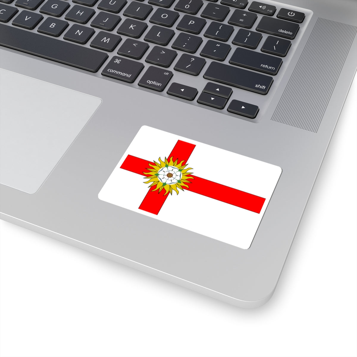 Flag of Yorkshire Flag Institute (England) STICKER Vinyl Kiss-Cut Decal