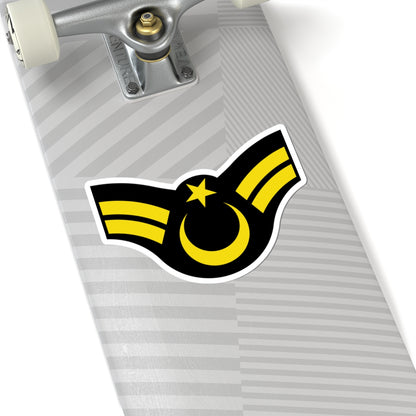 Army TUR OR 06b (Turkey) (Military Rank) STICKER Vinyl Kiss-Cut Decal