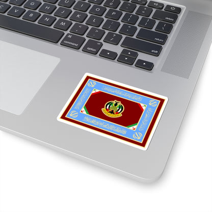 Flag of the Islamic Republic of Iran Army Ground Forces (Iran) STICKER Vinyl Kiss-Cut Decal