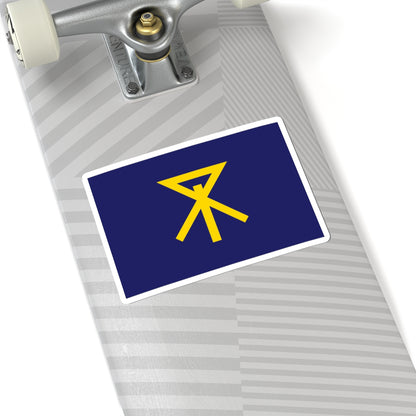 Flag of Osaka Osaka (Japan) STICKER Vinyl Kiss-Cut Decal