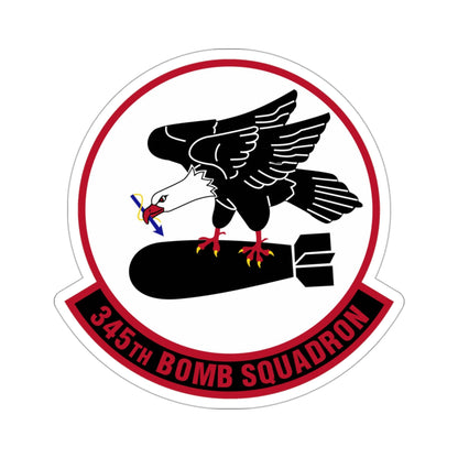 345 Bomb Squadron AFRC (U.S. Air Force) STICKER Vinyl Die-Cut Decal-3 Inch-The Sticker Space