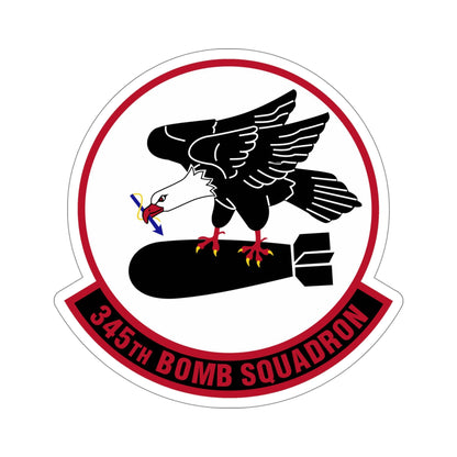 345 Bomb Squadron AFRC (U.S. Air Force) STICKER Vinyl Die-Cut Decal-5 Inch-The Sticker Space