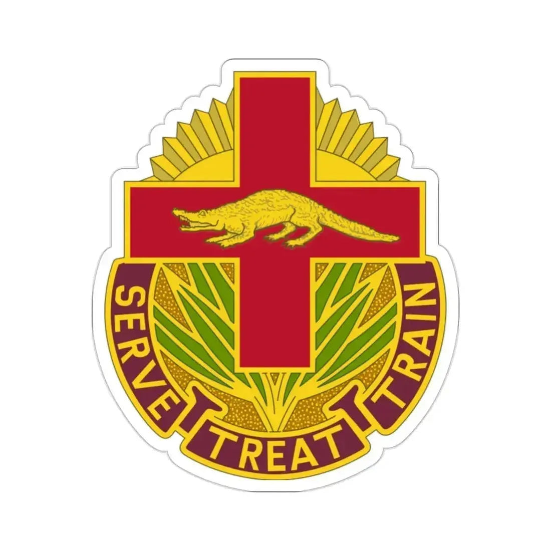 345 Field Hospital (U.S. Army) STICKER Vinyl Die-Cut Decal 2 Inch - The Sticker Space