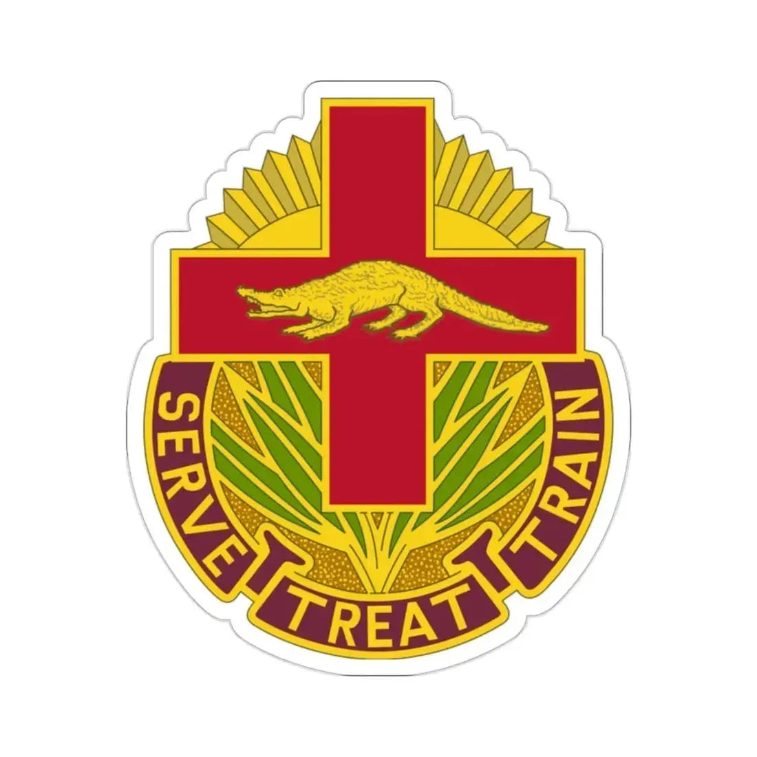 345 Field Hospital (U.S. Army) STICKER Vinyl Die-Cut Decal - The Sticker Space