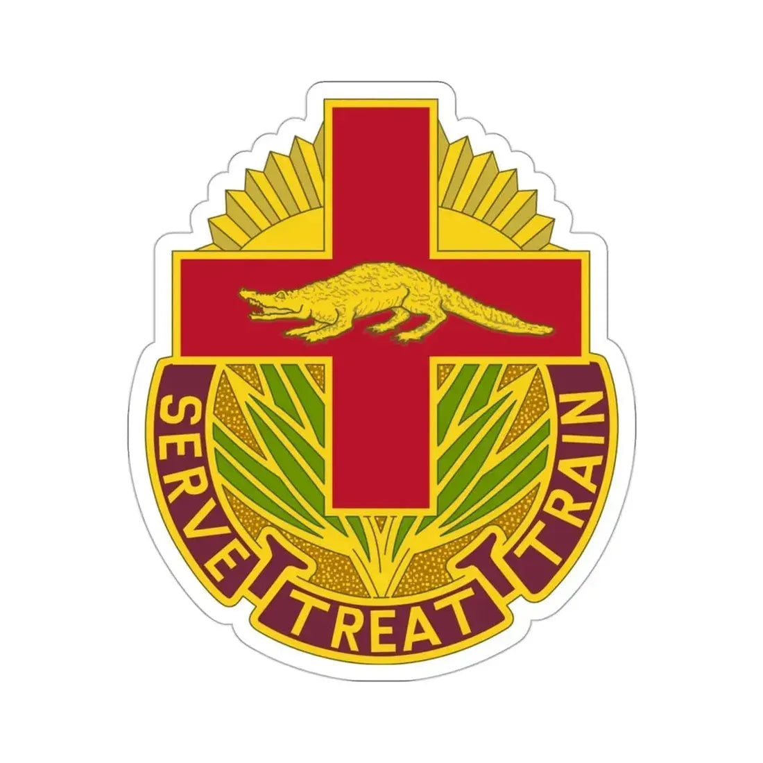 345 Field Hospital (U.S. Army) STICKER Vinyl Die-Cut Decal - The Sticker Space