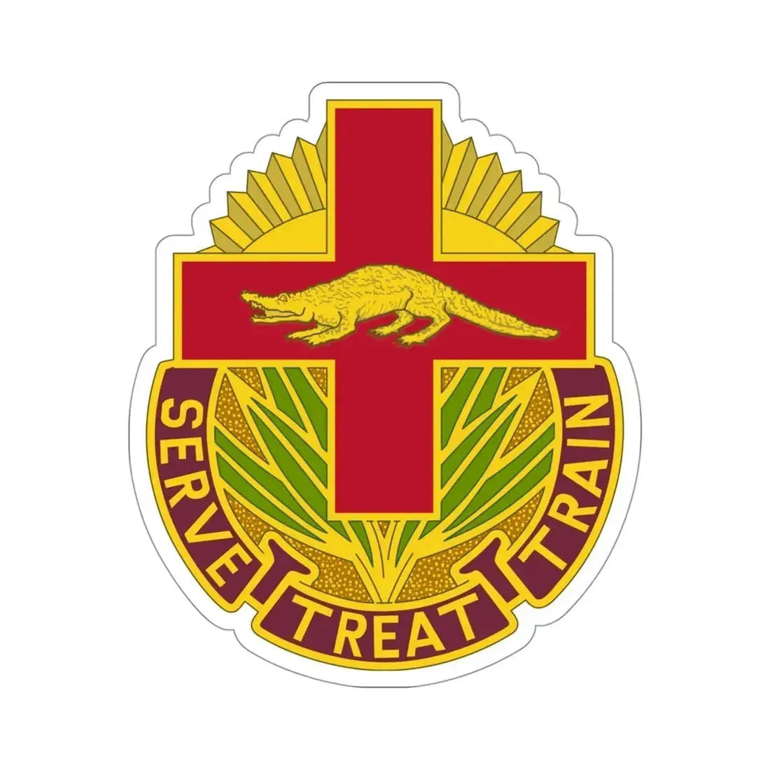 345 Field Hospital (U.S. Army) STICKER Vinyl Die-Cut Decal - The Sticker Space