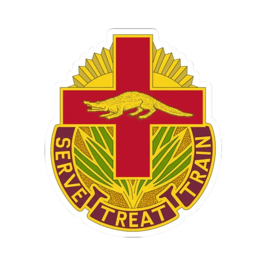 345 Field Hospital (U.S. Army) STICKER Vinyl Kiss-Cut Decal 2 Inch White - The Sticker Space