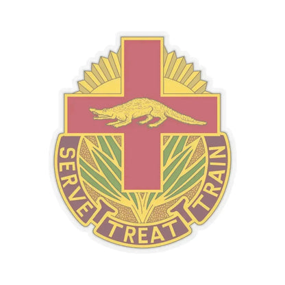 345 Field Hospital (U.S. Army) STICKER Vinyl Kiss-Cut Decal 4 Inch Transparent - The Sticker Space