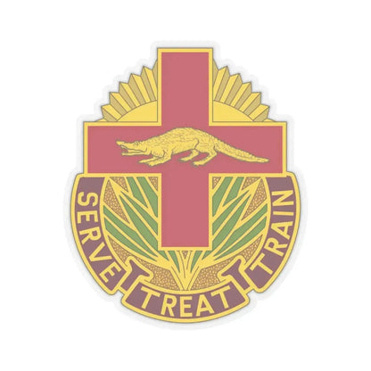 345 Field Hospital (U.S. Army) STICKER Vinyl Kiss-Cut Decal 6 Inch Transparent - The Sticker Space