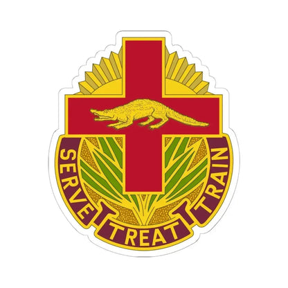 345 Field Hospital (U.S. Army) STICKER Vinyl Kiss-Cut Decal 6 Inch White - The Sticker Space