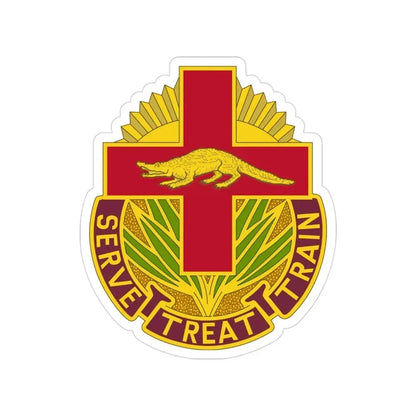 345 Field Hospital (U.S. Army) Transparent STICKER Die-Cut Vinyl Decal 3 Inch - The Sticker Space