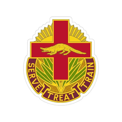 345 Field Hospital (U.S. Army) Transparent STICKER Die-Cut Vinyl Decal 5 Inch - The Sticker Space