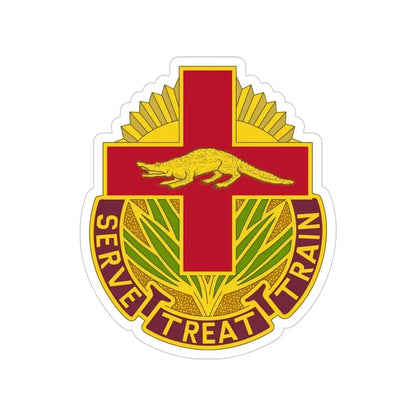345 Field Hospital (U.S. Army) Transparent STICKER Die-Cut Vinyl Decal 5 Inch - The Sticker Space