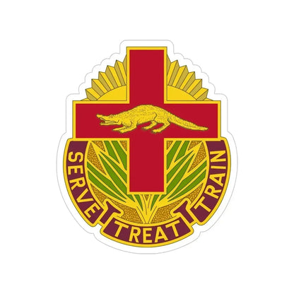 345 Field Hospital (U.S. Army) Transparent STICKER Die-Cut Vinyl Decal - The Sticker Space