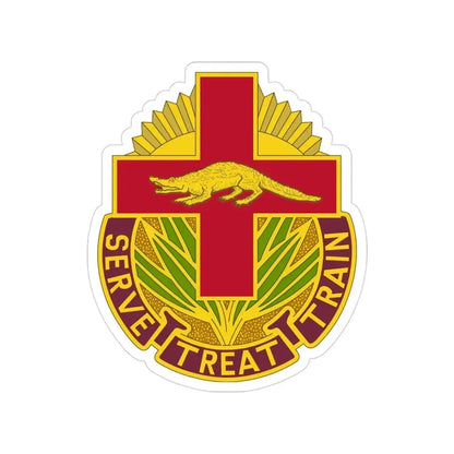 345 Field Hospital (U.S. Army) Transparent STICKER Die-Cut Vinyl Decal - The Sticker Space