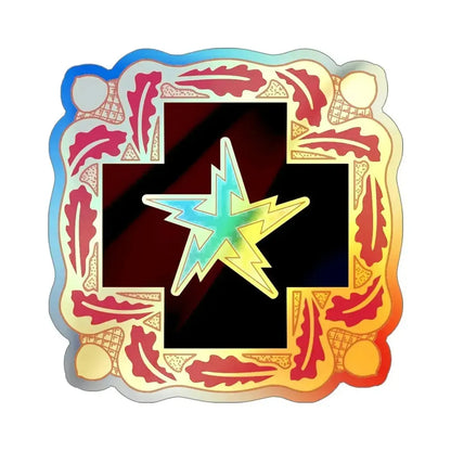 345 Medical Battalion (U.S. Army) Holographic STICKER Die-Cut Vinyl Decal - The Sticker Space