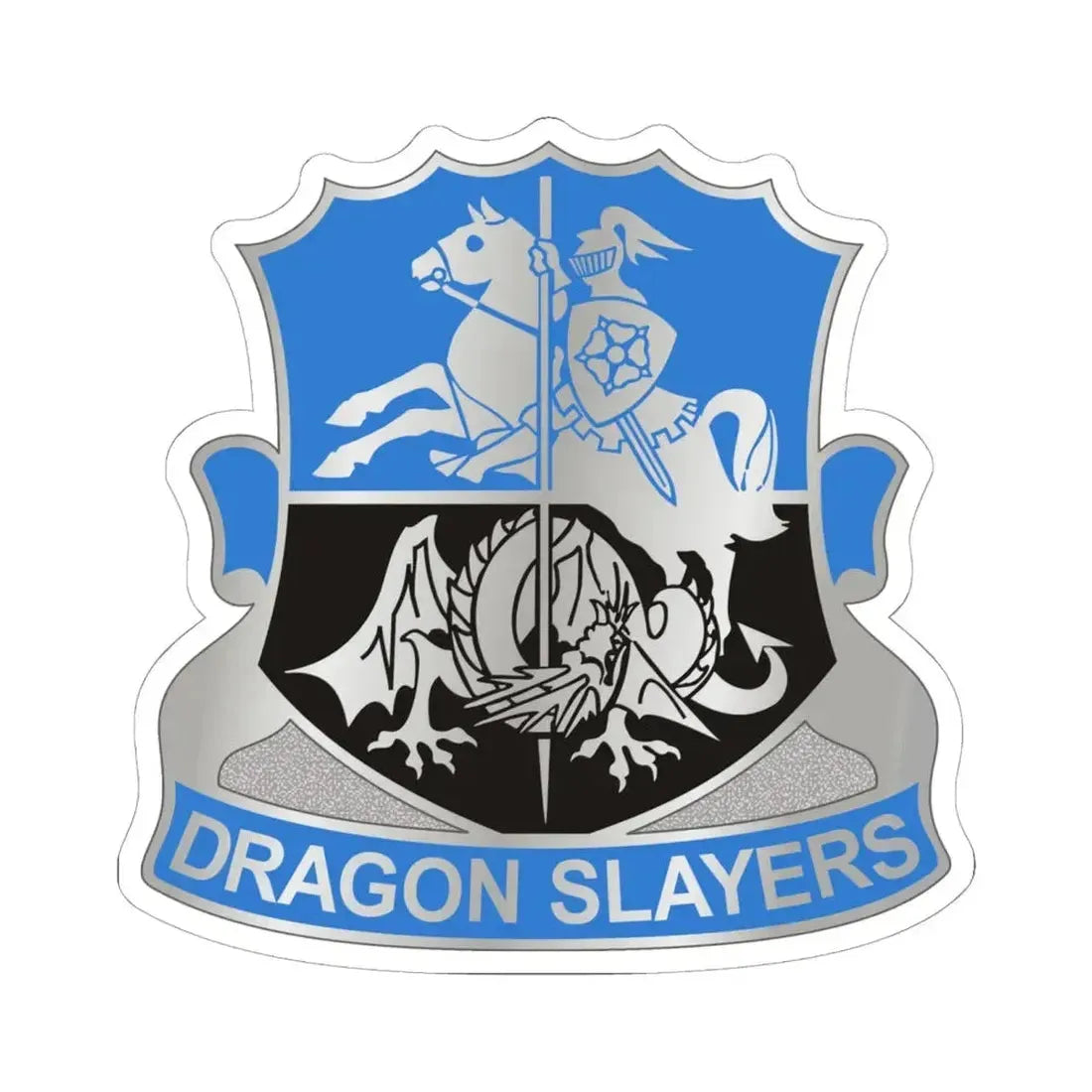 345 Military Intelligence Battalion (U.S. Army) STICKER Vinyl Kiss-Cut Decal 6 Inch White - The Sticker Space