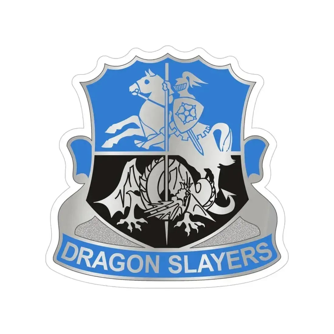 345 Military Intelligence Battalion (U.S. Army) Transparent STICKER Die-Cut Vinyl Decal 6 Inch - The Sticker Space