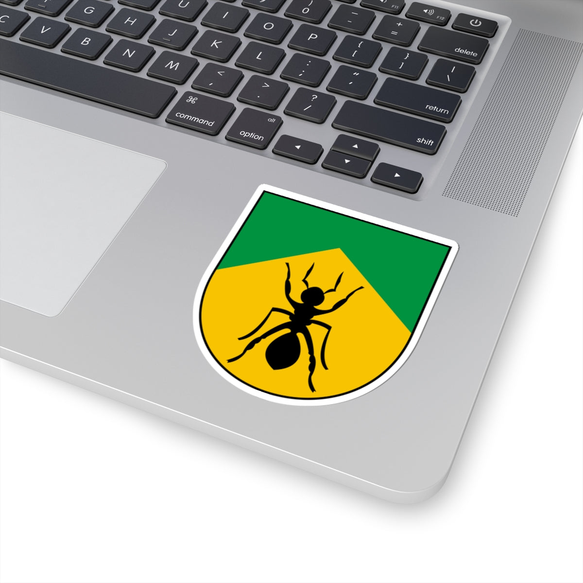 Ahja seal (Estonia) (Coat of Arms) STICKER Vinyl Kiss-Cut Decal