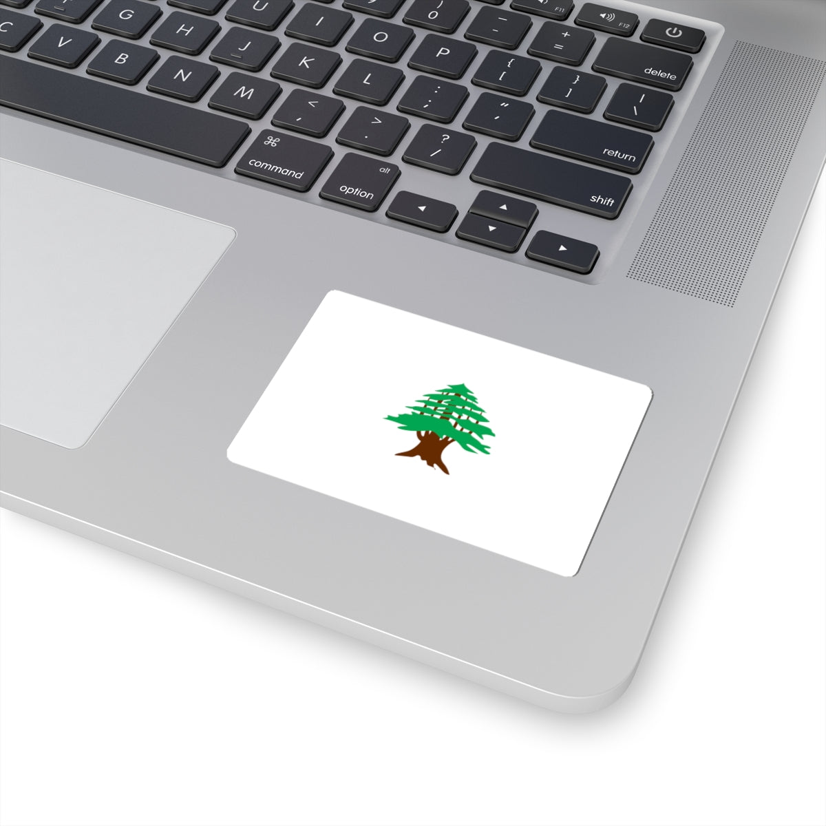 Flag of Lebanon 1918-1920 (Lebanon) STICKER Vinyl Kiss-Cut Decal