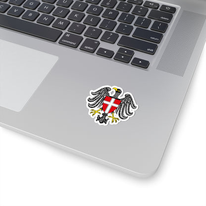 Coat of Arms of Wien Austria - STICKER Vinyl Kiss-Cut Decal