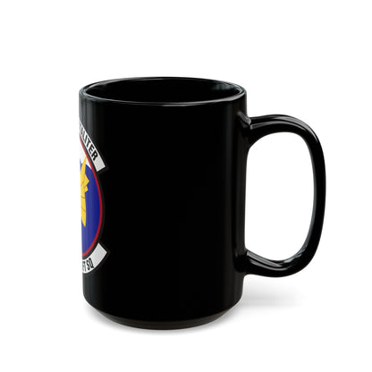 345th Airlift Squadron (U.S. Air Force) Black Coffee Mug-The Sticker Space