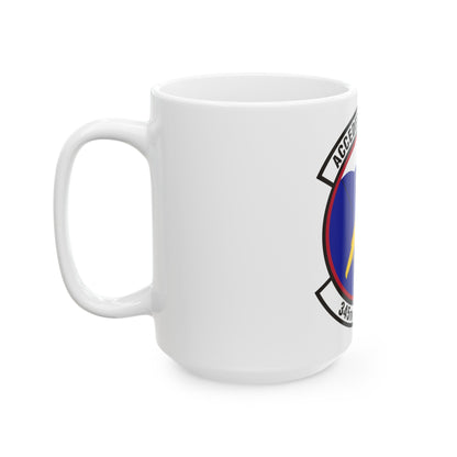 345th Airlift Squadron (U.S. Air Force) White Coffee Mug-The Sticker Space