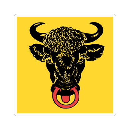 Fahne Uri 1948 (Switzerland) STICKER Vinyl Kiss-Cut Decal