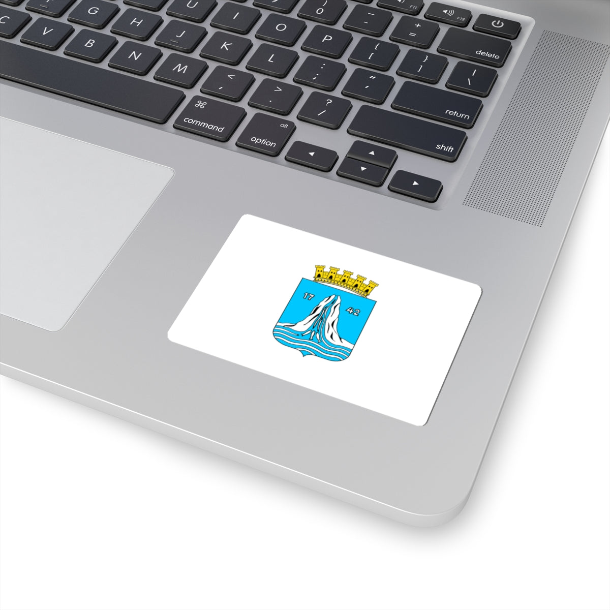 Flag of Kristiansund (Norway) STICKER Vinyl Kiss-Cut Decal