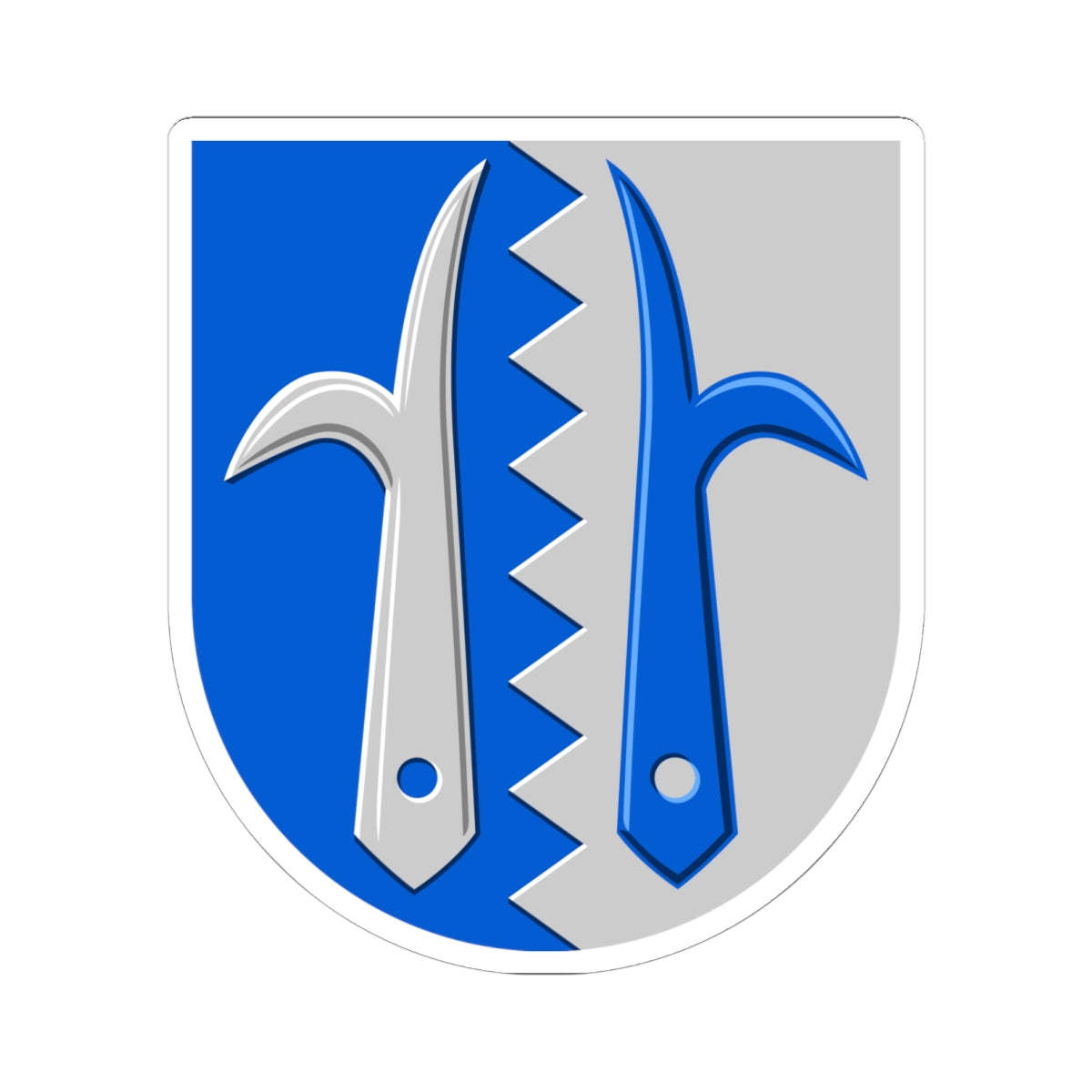 Suodenniemi.vaakuna (Finland) (Coat of Arms) STICKER Vinyl Kiss-Cut Decal