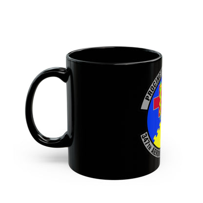 347th Aeromedical Dental Squadron (U.S. Air Force) Black Coffee Mug-The Sticker Space