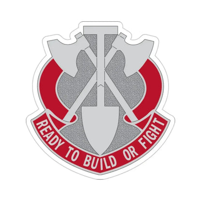 348 Engineer Group (U.S. Army) STICKER Vinyl Die-Cut Decal 2 Inch - The Sticker Space