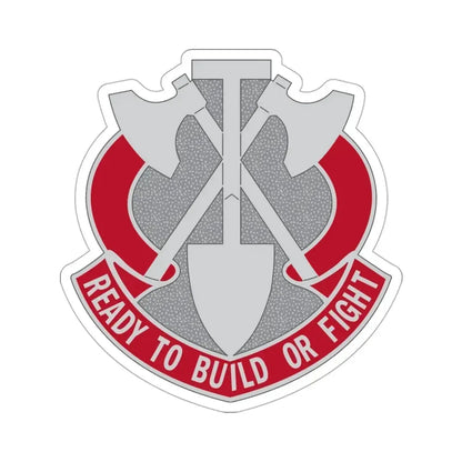 348 Engineer Group (U.S. Army) STICKER Vinyl Die-Cut Decal 3 Inch - The Sticker Space