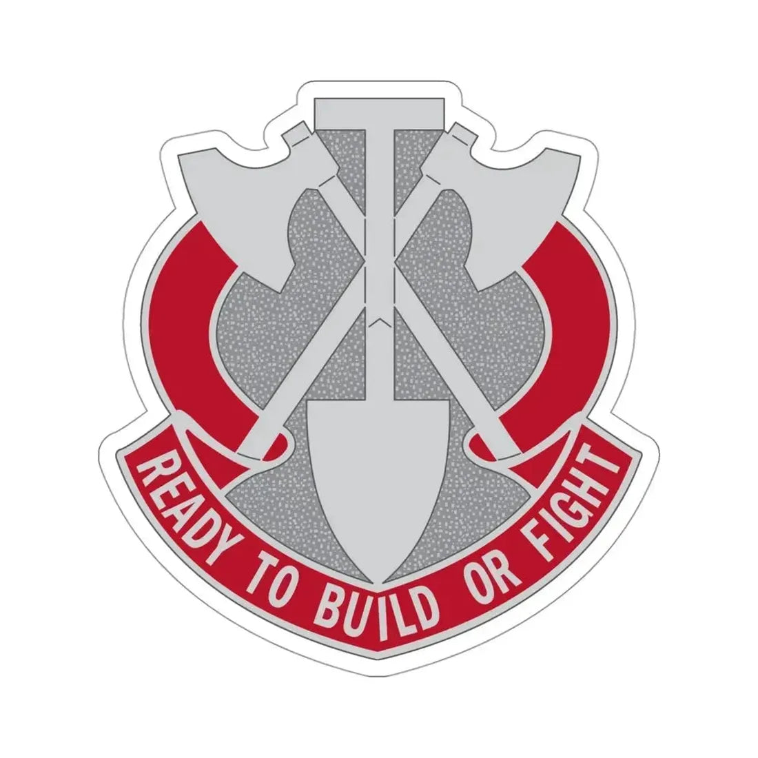 348 Engineer Group (U.S. Army) STICKER Vinyl Die-Cut Decal 4 Inch - The Sticker Space