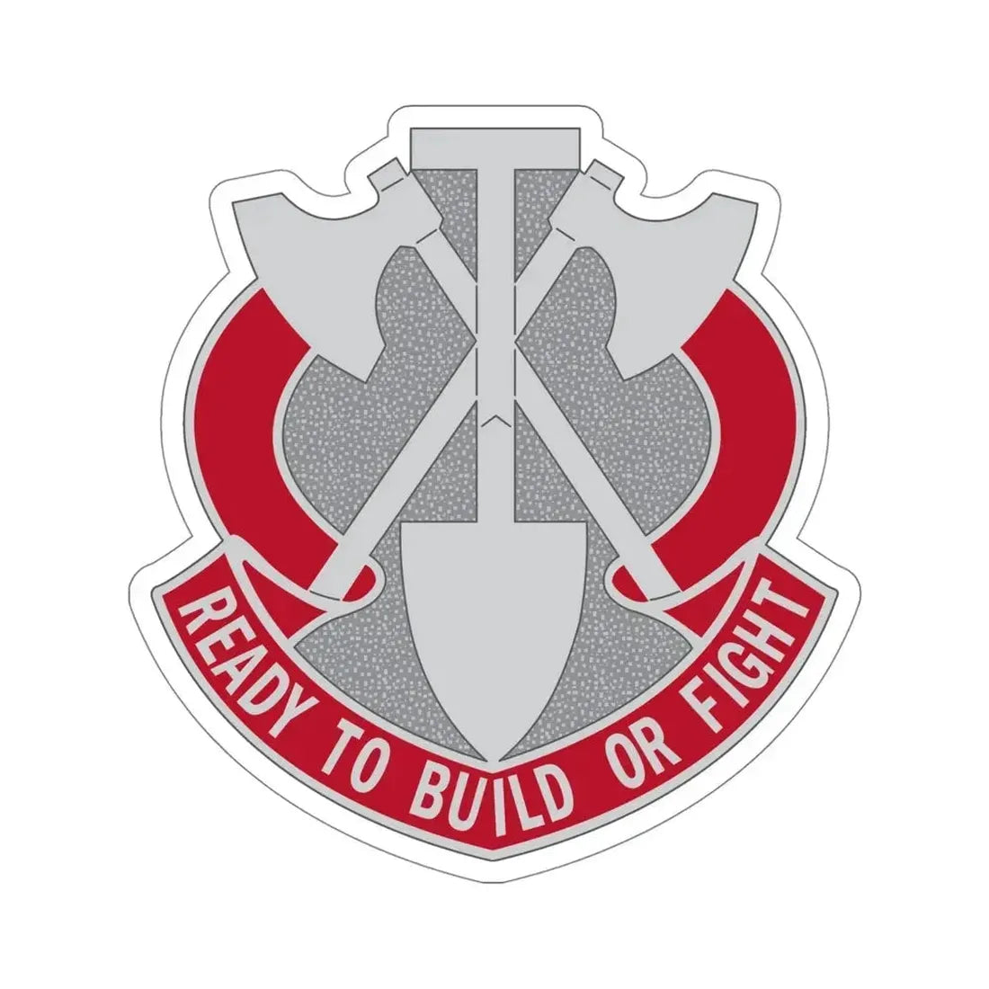 348 Engineer Group (U.S. Army) STICKER Vinyl Die-Cut Decal 5 Inch - The Sticker Space