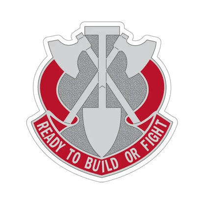 348 Engineer Group (U.S. Army) STICKER Vinyl Die-Cut Decal 5 Inch - The Sticker Space
