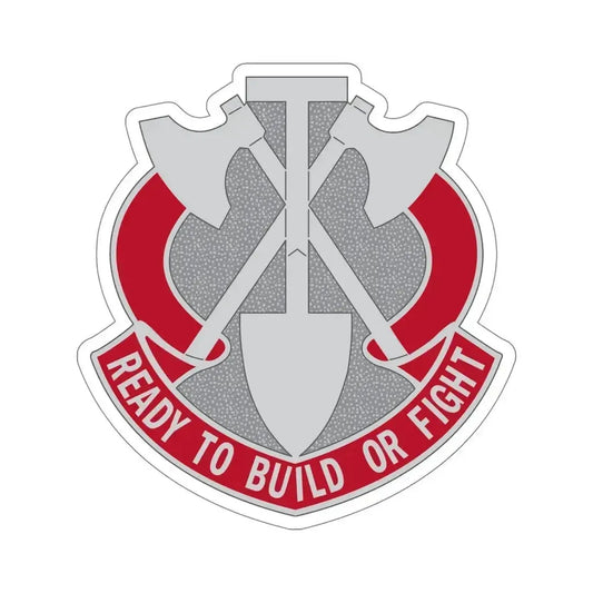 348 Engineer Group (U.S. Army) STICKER Vinyl Die-Cut Decal 6 Inch - The Sticker Space