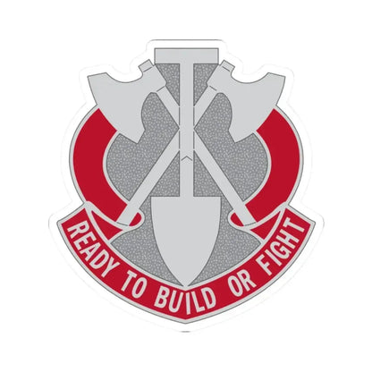 348 Engineer Group (U.S. Army) STICKER Vinyl Kiss-Cut Decal - The Sticker Space