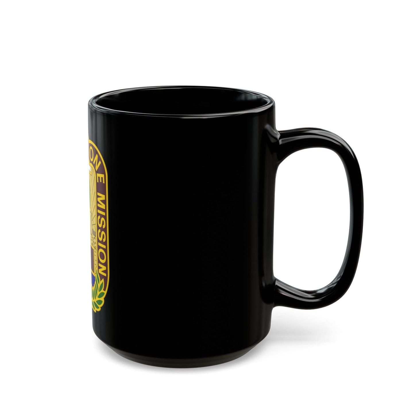 348 Field Hospital (U.S. Army) Black Coffee Mug-The Sticker Space