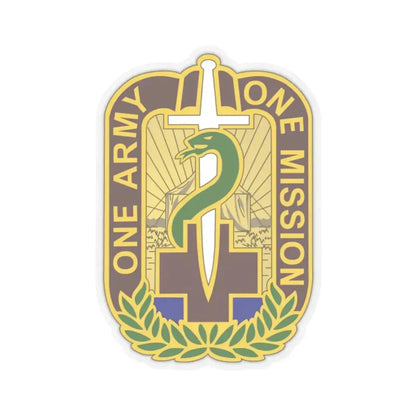 348 Field Hospital (U.S. Army) STICKER Vinyl Kiss-Cut Decal 2 Inch Transparent - The Sticker Space