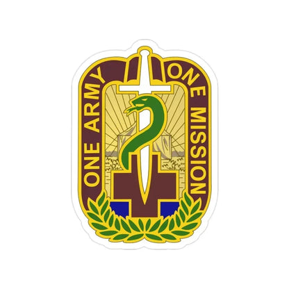 348 Field Hospital (U.S. Army) Transparent STICKER Die-Cut Vinyl Decal 2 Inch - The Sticker Space