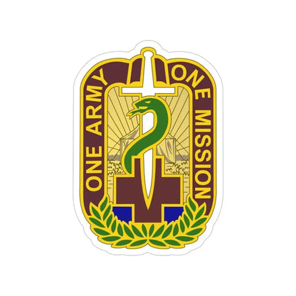 348 Field Hospital (U.S. Army) Transparent STICKER Die-Cut Vinyl Decal - The Sticker Space