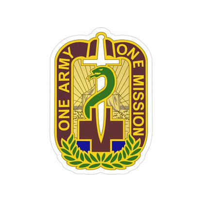 348 Field Hospital (U.S. Army) Transparent STICKER Die-Cut Vinyl Decal - The Sticker Space