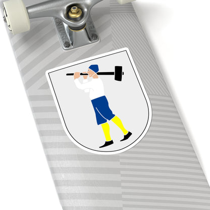 Askersund vapen (Sweden) (Coat of Arms) STICKER Vinyl Kiss-Cut Decal