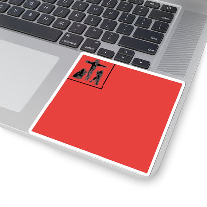 Schwyz Banner (Switzerland) STICKER Vinyl Kiss-Cut Decal