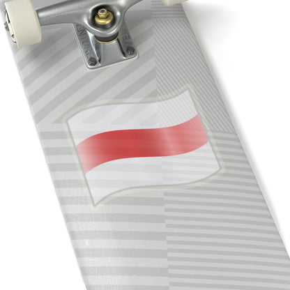 Belarus Flag Badge (Belarus) STICKER Vinyl Kiss-Cut Decal