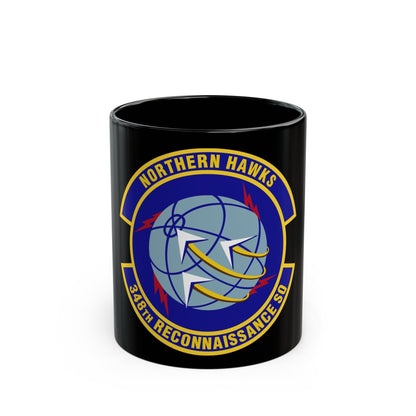 348th Reconnaissance Squadron (U.S. Air Force) Black Coffee Mug-11oz-The Sticker Space