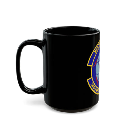 348th Reconnaissance Squadron (U.S. Air Force) Black Coffee Mug-The Sticker Space