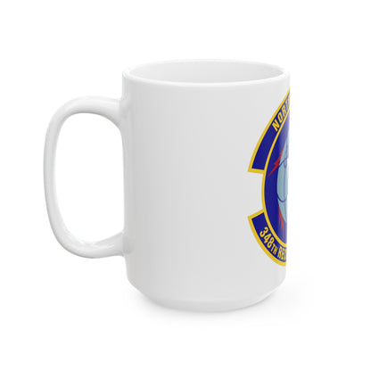 348th Reconnaissance Squadron (U.S. Air Force) White Coffee Mug-The Sticker Space